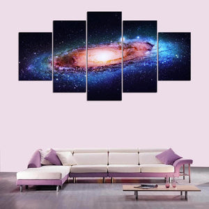 Framed 5 Panels - Space