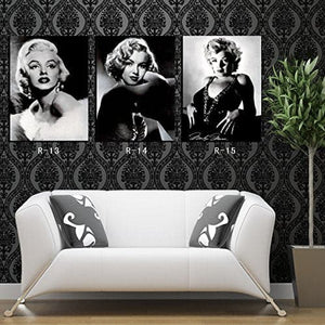Framed 3 Panels - Marilyn Monroe