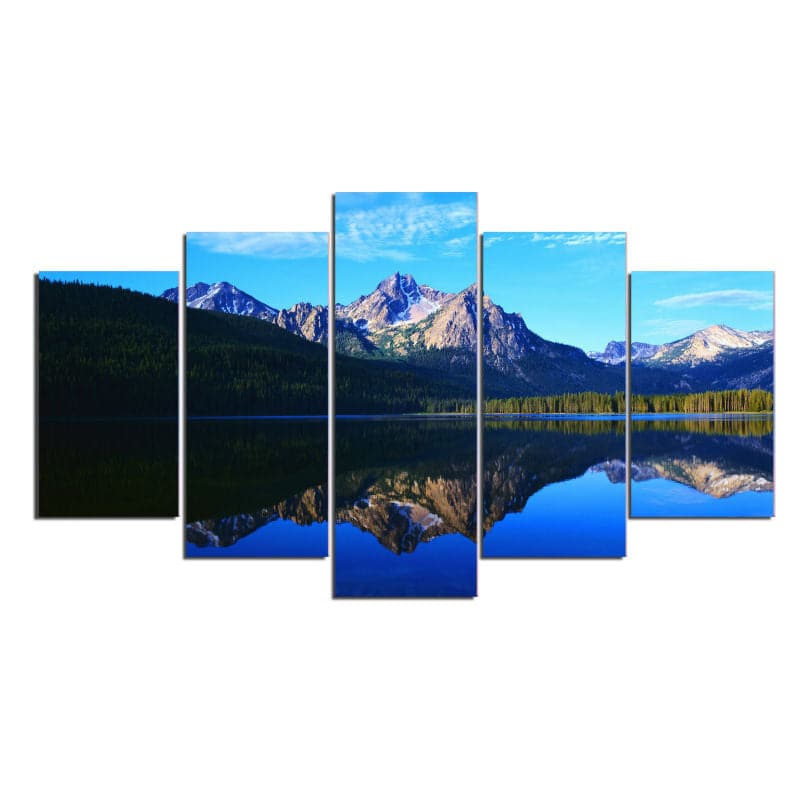 Framed 5 Panels - Landscape
