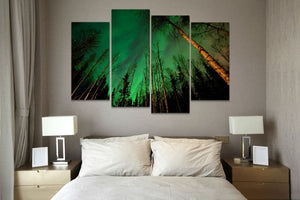 Framed 4 Panels - Tree