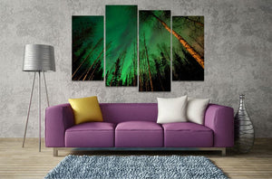 Framed 4 Panels - Tree