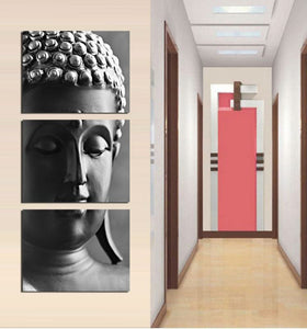 Framed 3 Panels - Buddha