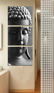 Framed 3 Panels - Buddha