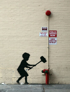 Framed 1 Panel - Banksy