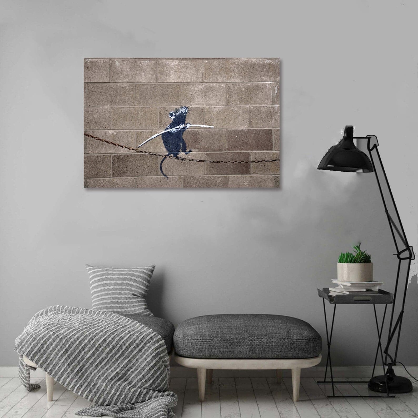 Framed 1 Panel - Banksy