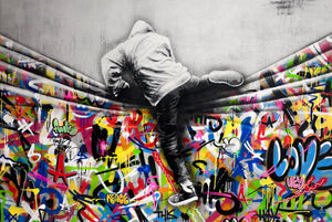 Framed 1 Panel - Street Art