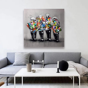 Framed 1 Panel - Street Art
