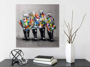 Framed 1 Panel - Street Art