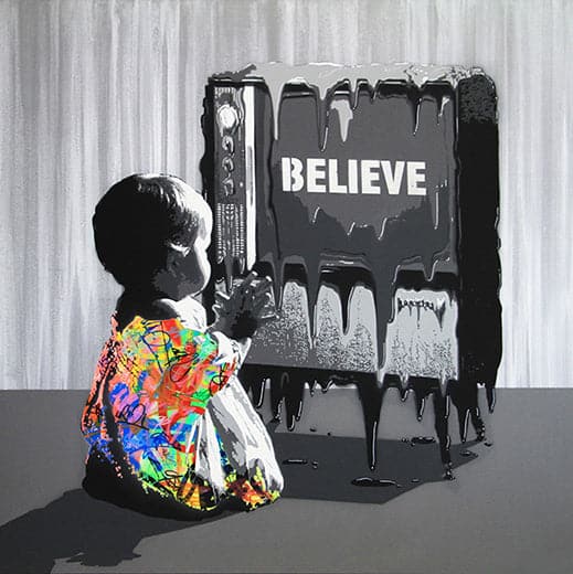 Framed 1 Panel - Believe