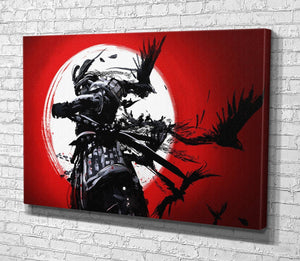 Framed 1 Panel - Samurai