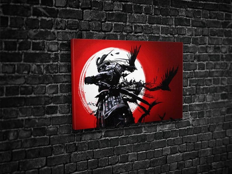 Framed 1 Panel - Samurai