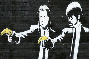 Framed 1 Panel - Banksy