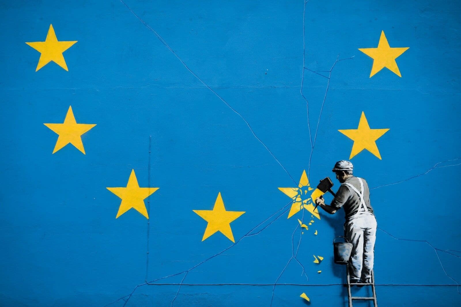 Framed 1 Panel - Banksy