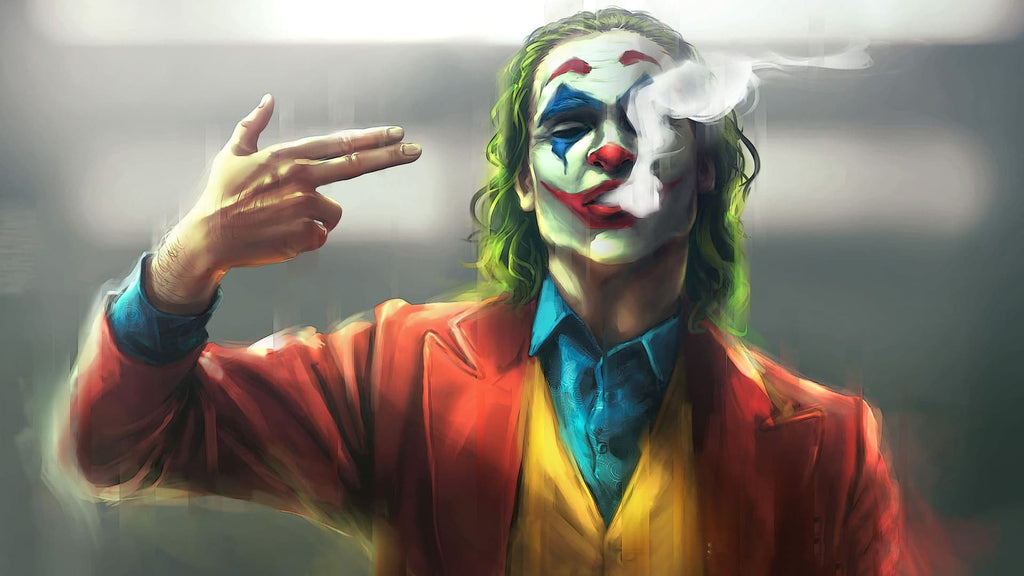 Pine Stretched  Framed 1 Panel - Joker