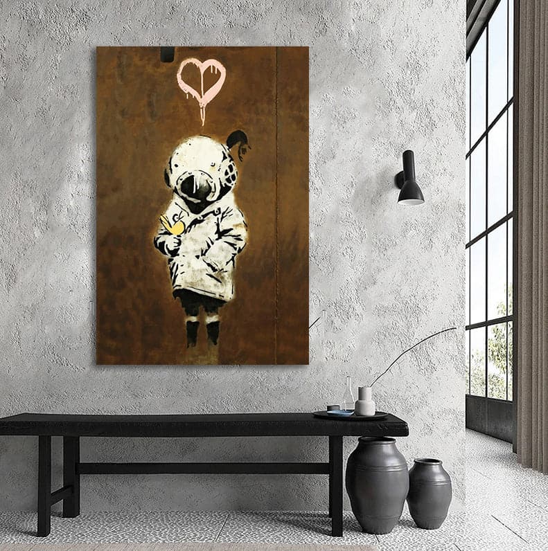 Framed 1 Panel - Banksy