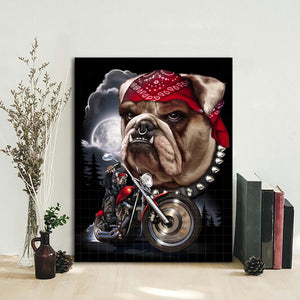 Framed 1 Panel - Bulldog