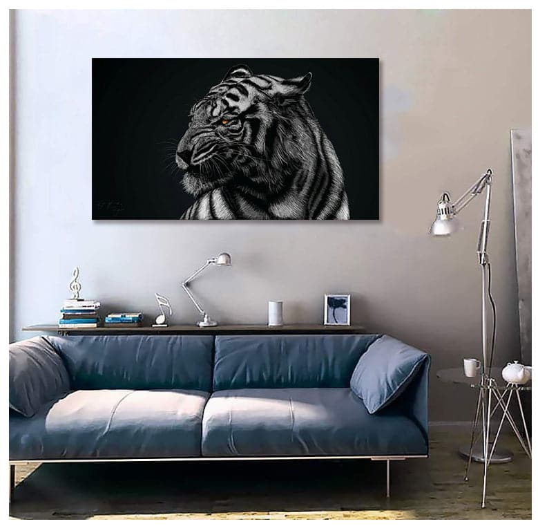 Framed 1 Panel - Tiger