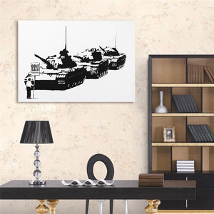 Framed 1 Panel - Banksy - Golf Sale