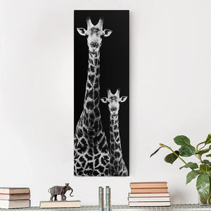 Framed 1 Panel - Giraffes