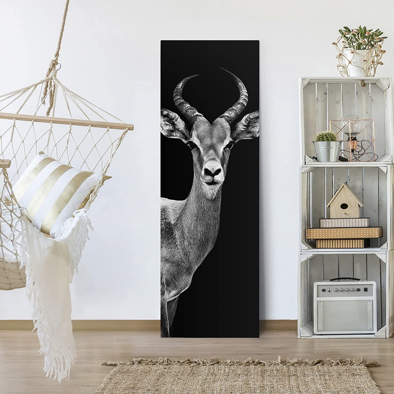 Framed 1 Panel - Goat