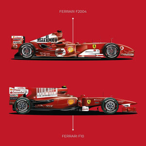 Framed 1 Panel - Ferrari Formula One