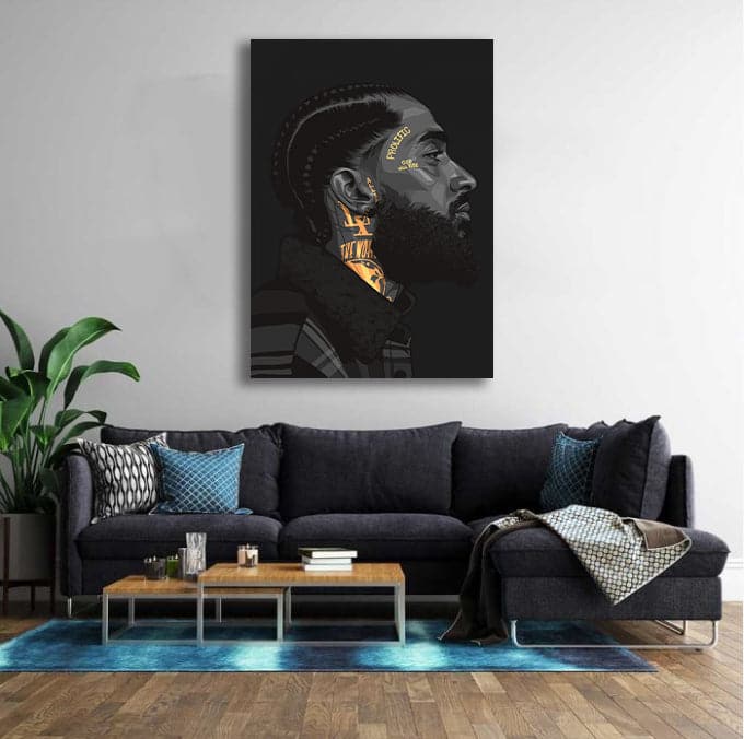 Framed 1 Panel - Nipsey Hussle
