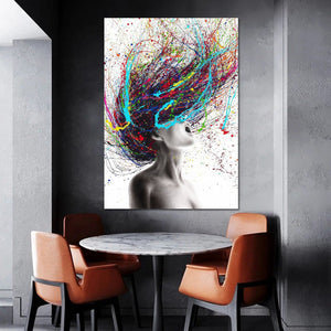 Framed 1 Panel - Abstract