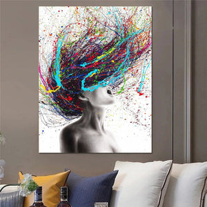 Framed 1 Panel - Abstract