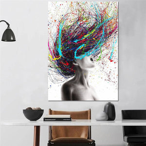 Framed 1 Panel - Abstract