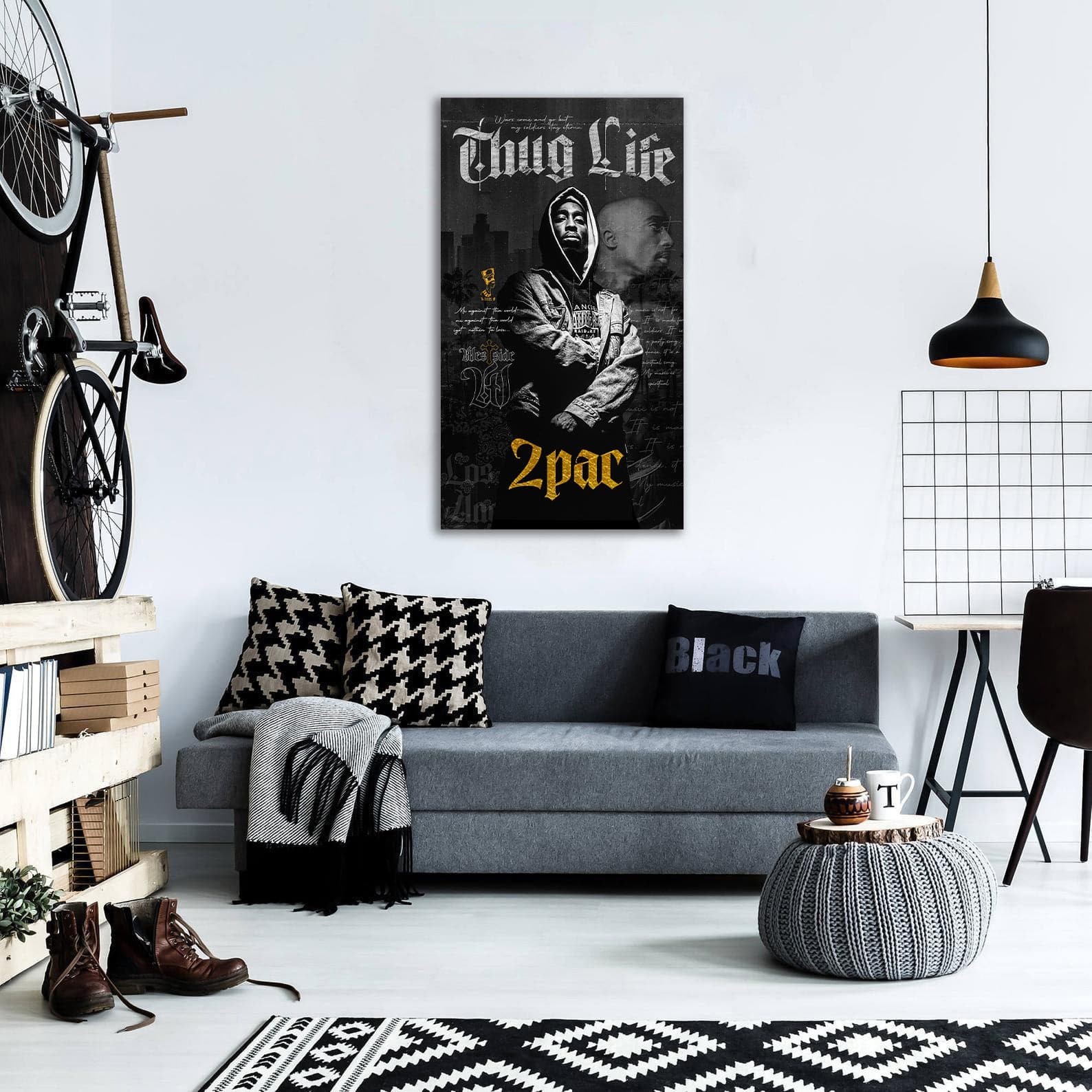 Framed 1 Panel - Tupac