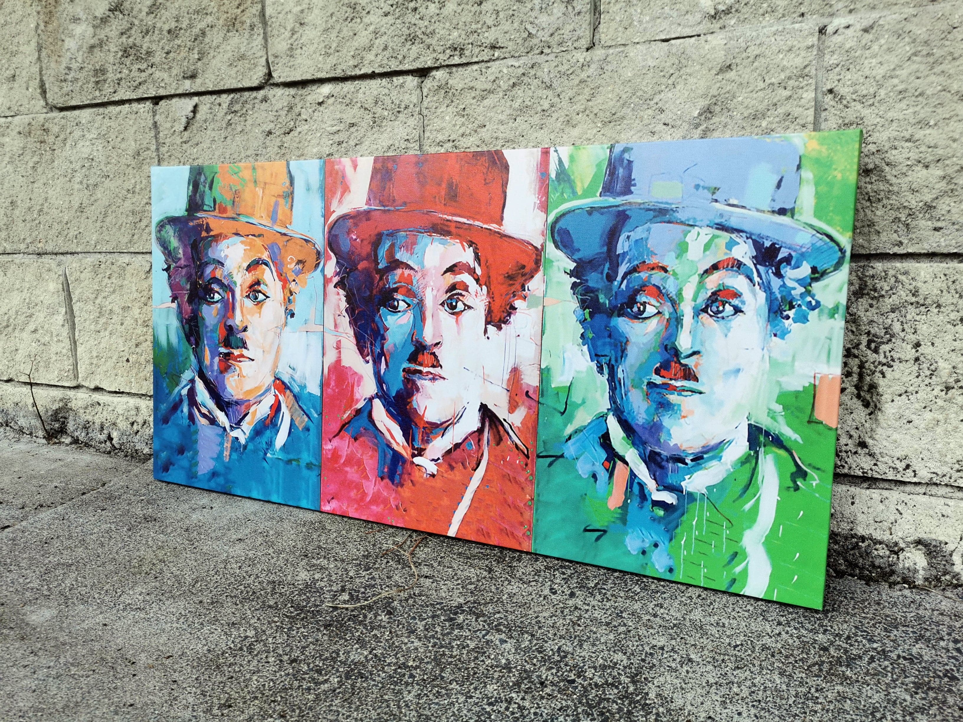 Pine Stretched  Framed 1 Panel - Finished Products - Chaplin