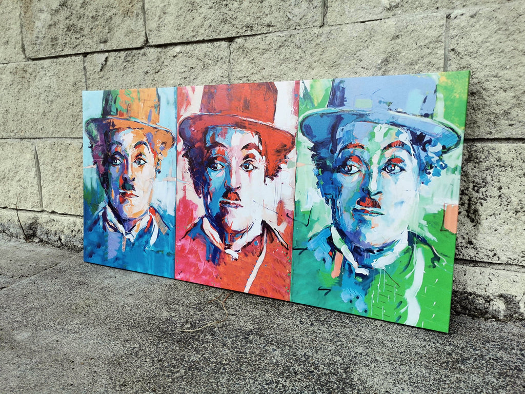 Pine Stretched  Framed 1 Panel - Finished Products - Chaplin