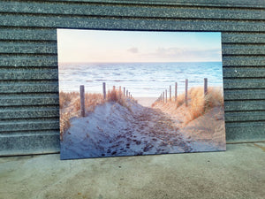 Framed 1 Panel - New Zealand 90 Miles Beach