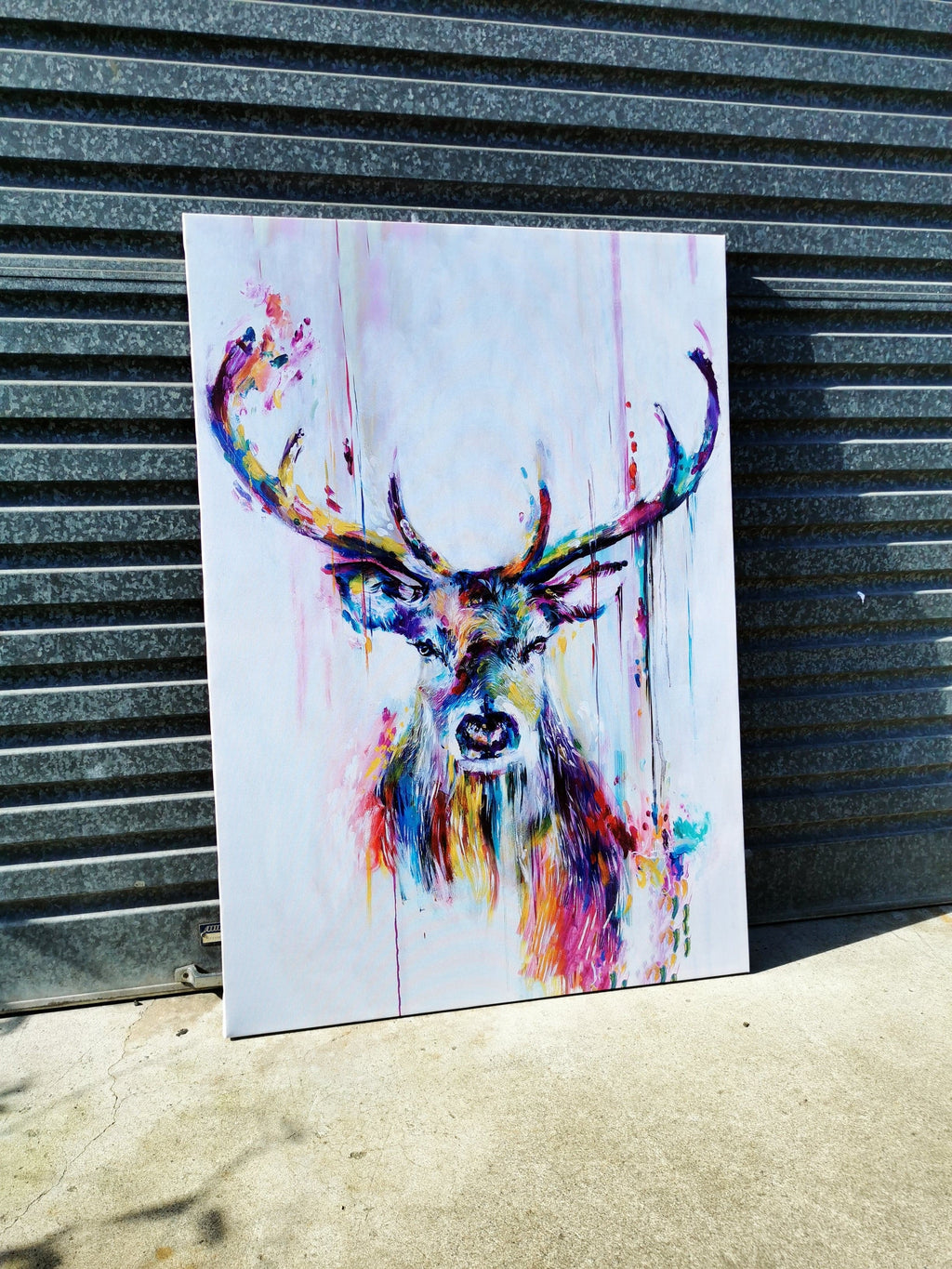 Framed 1 Panel - Finished Products - Deer