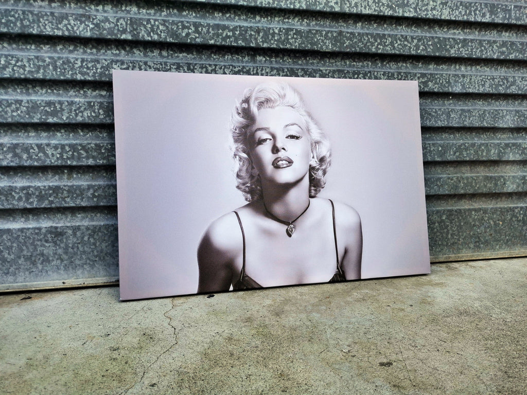 Pine Stretched  Framed 1 Panel - Finished Products - Marilyn Monroe