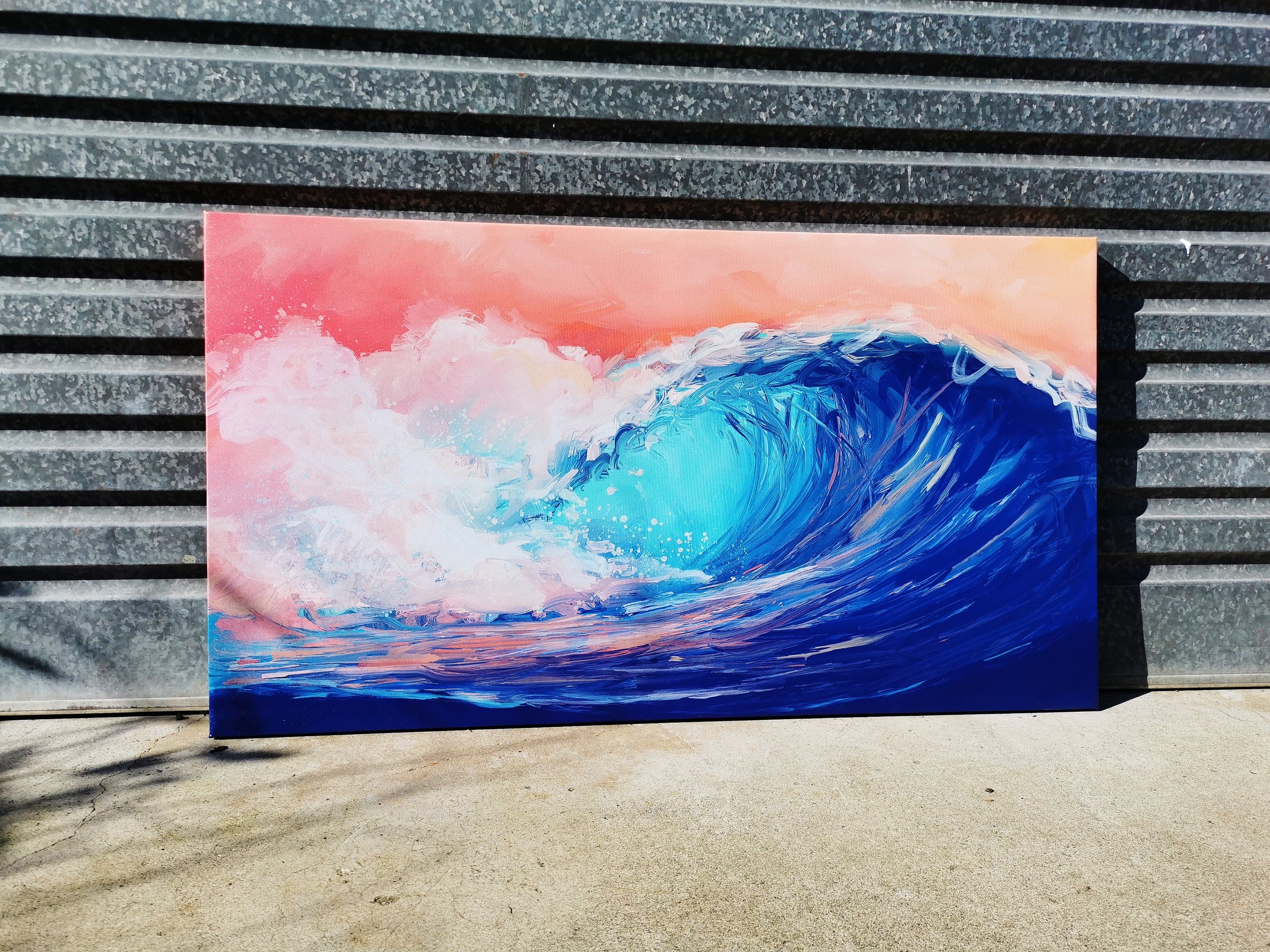 Framed 1 Panel -  Wave