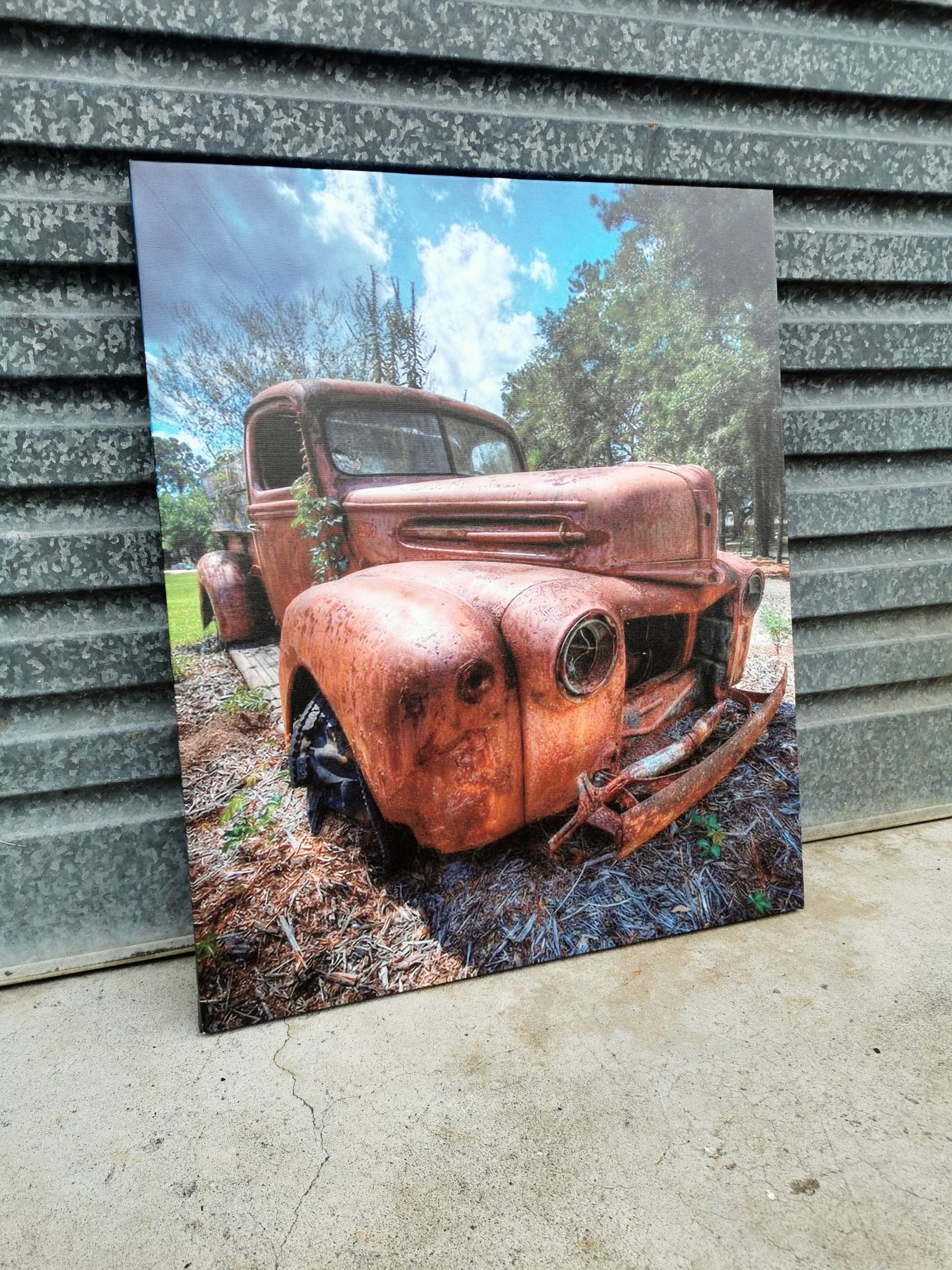 Framed 1 Panel - Rustic Truck
