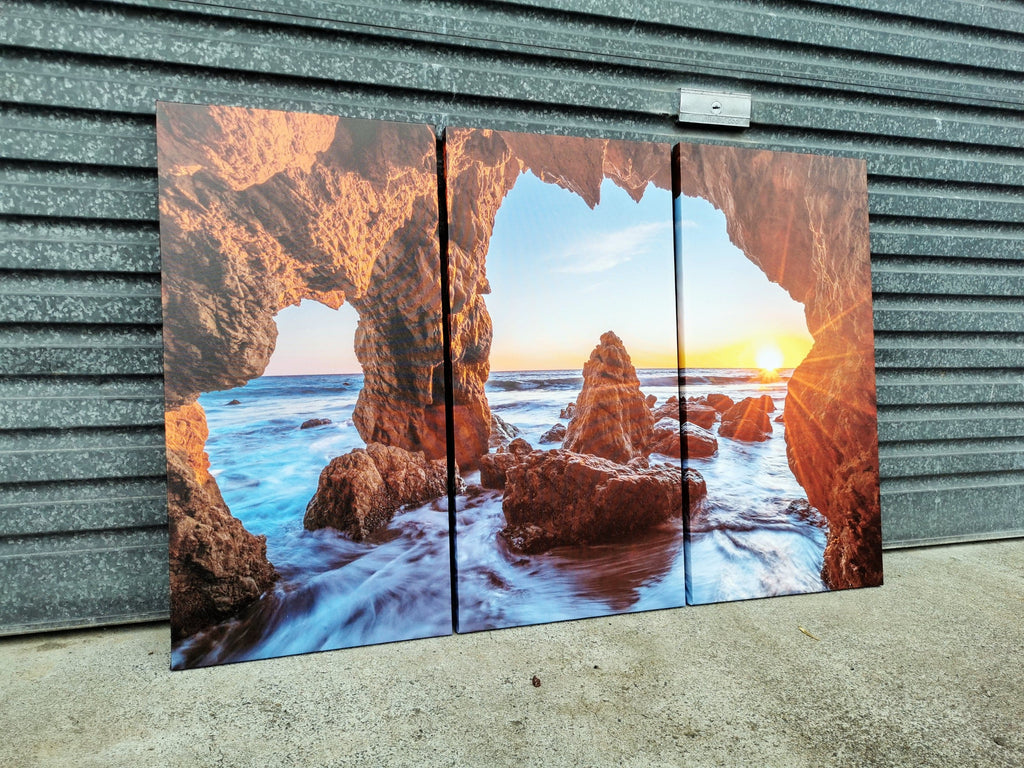 Framed 3 Panels - Finished Products - Sunrise