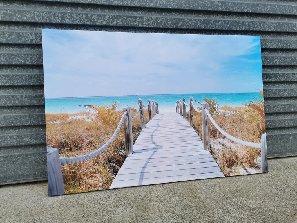 Framed 1 Panel - Beach - Finished Products -