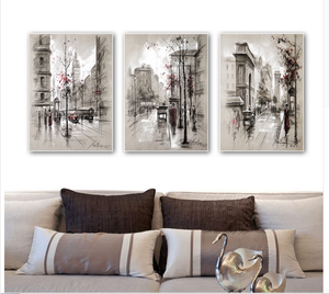 Framed 3 Panels - London