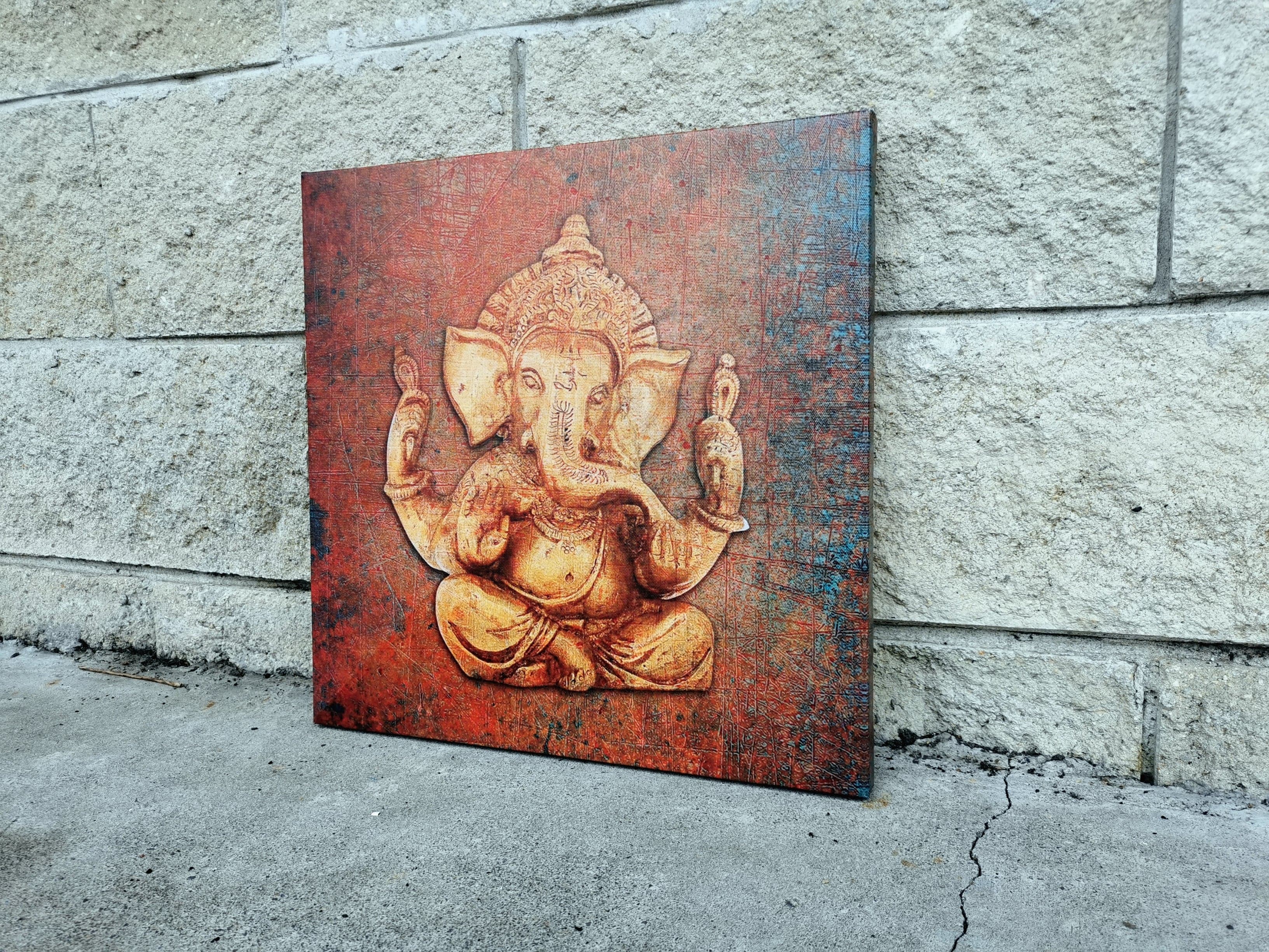 Framed 1 Panel - Ganesha