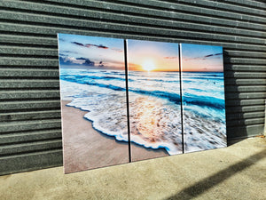 Framed 3 Panels - Seascape