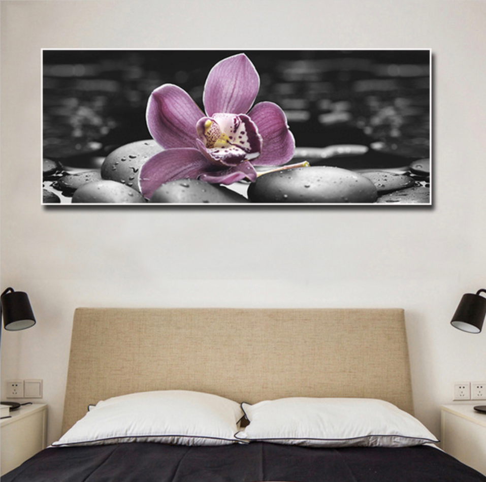 Framed 1 Panel - Flower